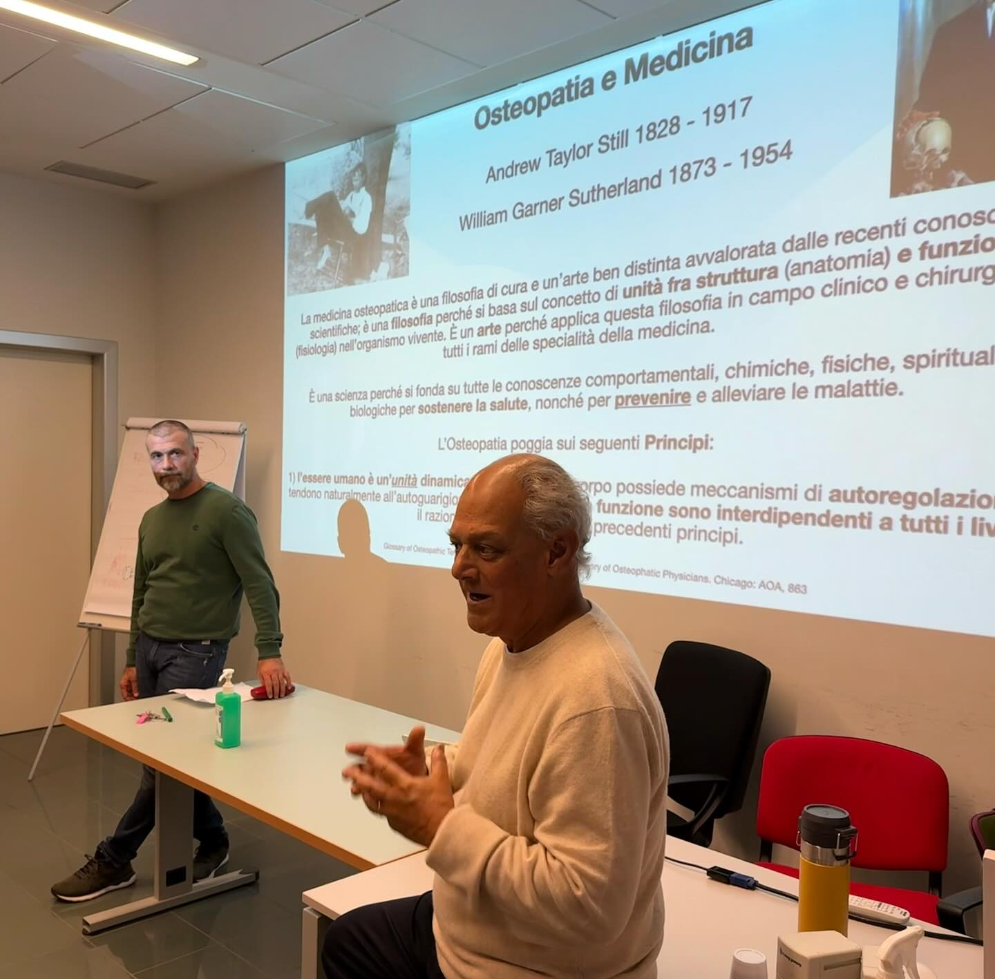 All’Università di Firenze per la Docenza sulla Semantica Osteopatica tenuta da Tommaso Ferroni e Lorenzo Genitori