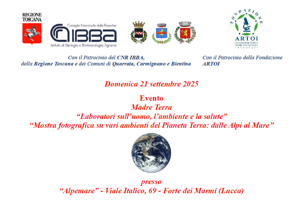 Evento Madre Terra a Forte dei Marmi: l’Osteopatia a sostegno della Salute